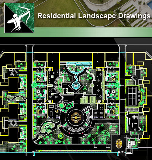 ★Residential Landscape CAD Drawings V.2