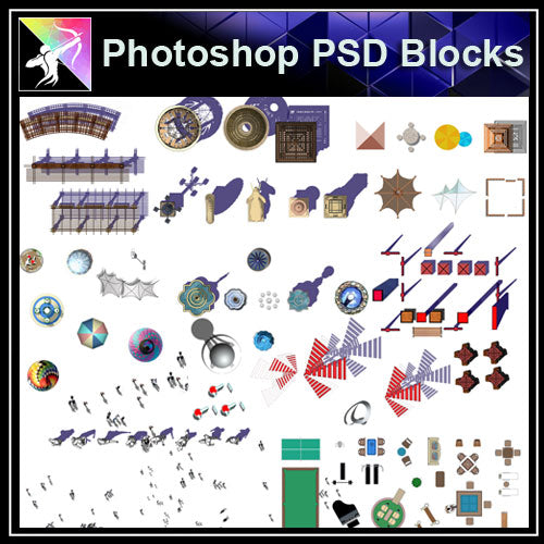 Photoshop PSD Landscape Blocks